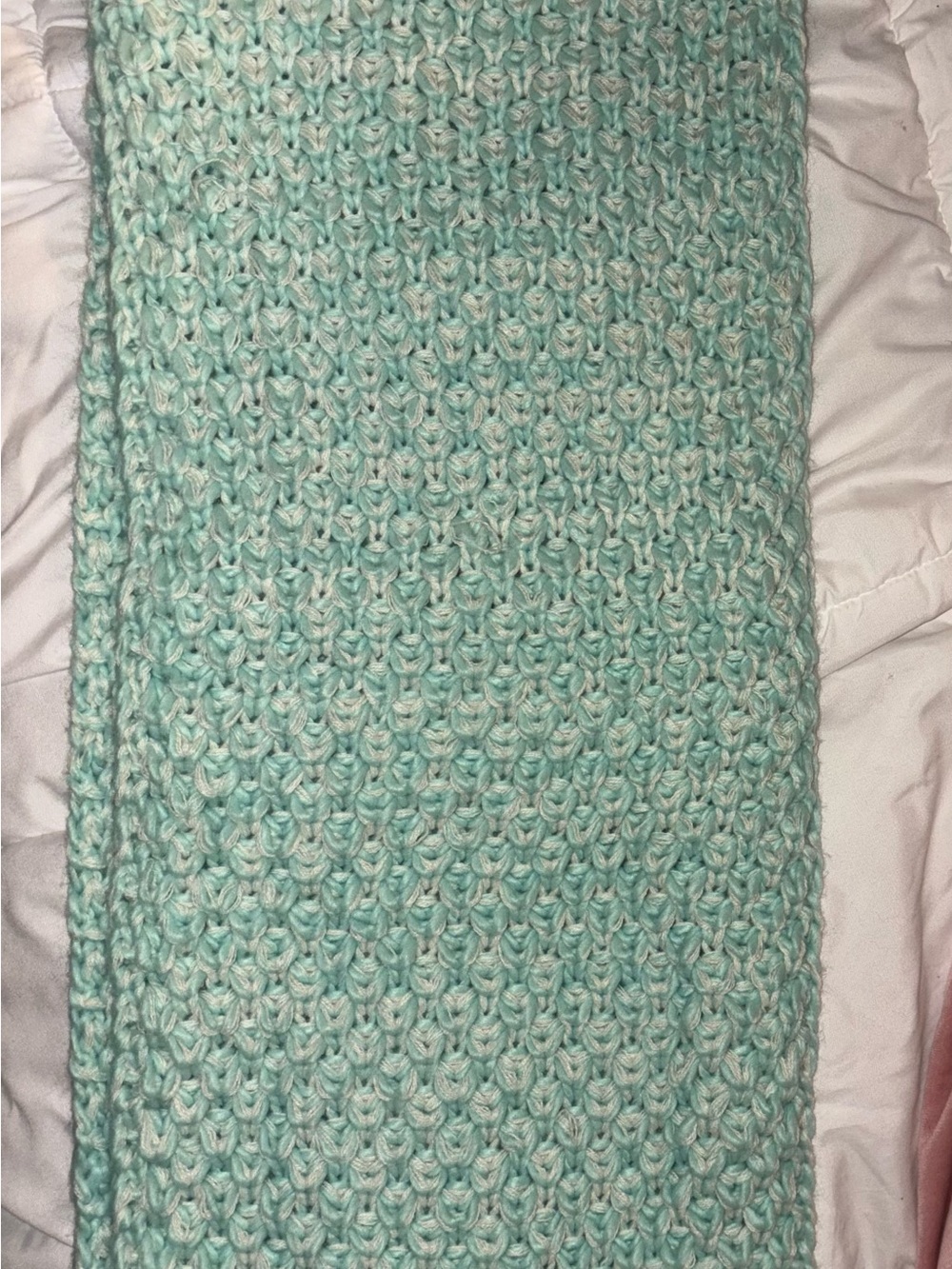 Old Navy Mint Green Knit Scarf